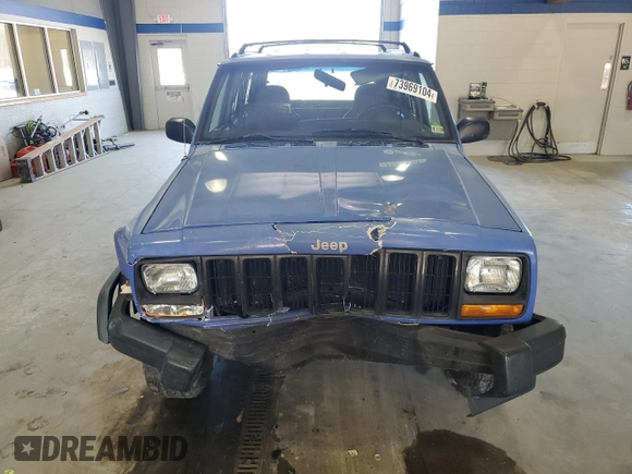 1997 Jeep Cherokee Sport with VIN 1J4FJ68S5VL564193, listed as a Copart auction lot 73969104 with 177,442 mi miles and Clean Title. Bid and sale history available at carsss.com. Image 5.
