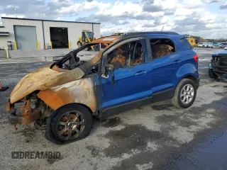 2021 Ford EcoSport SE z VIN MAJ3S2GE8MC408342, wystawiony jako Copart lot #47850495 z przebiegiem Nie podano mil oraz Szkoda całkowita • Salvage title. Historia ofert i sprzedaży dostępna na DreamBid. Obrazek 1.