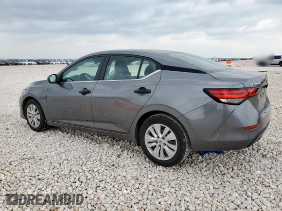 2024 Nissan Sentra S with VIN 3N1AB8BVXRY285091, listed as a Copart auction lot 57378785 with 17,943 mi miles and Salvage title. Bid and sale history available at DreamBid. Image 2.
