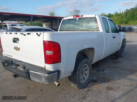 2008 Chevrolet Silverado 1500 LT w/1LT with VIN 2GCEC19C481267593, listed as a IAAI auction lot 42030413 with 258,754 mi miles. Bid and sale history available at carsss.com. Image 4.
