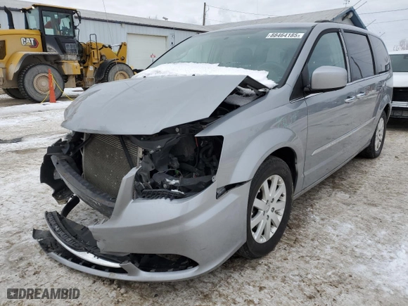 2014 Chrysler Town & Country Touring with VIN 2C4RC1BG6ER410135, listed as a Copart auction lot 88464185 with 173,220 mi miles and Salvage Title. Bid and sale history available at carsss.com. Image 1.
