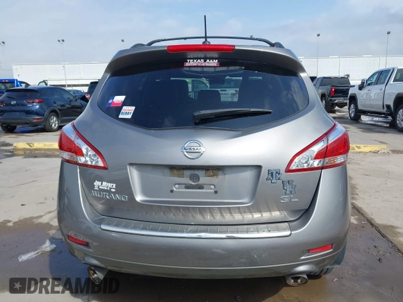 2011 Nissan Murano SL with VIN JN8AZ1MU8BW065471, listed as a IAAI auction lot 41707009 with 133,888 mi miles and . Bid and sale history available at DreamBid. Image 17.