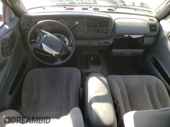 2000 Dodge Dakota Sport with VIN 1B7GL2AZ4YS722151, listed as a Copart auction lot 87870705 with 169,435 mi miles and Salvage Title. Bid and sale history available at DreamBid. Image 8.