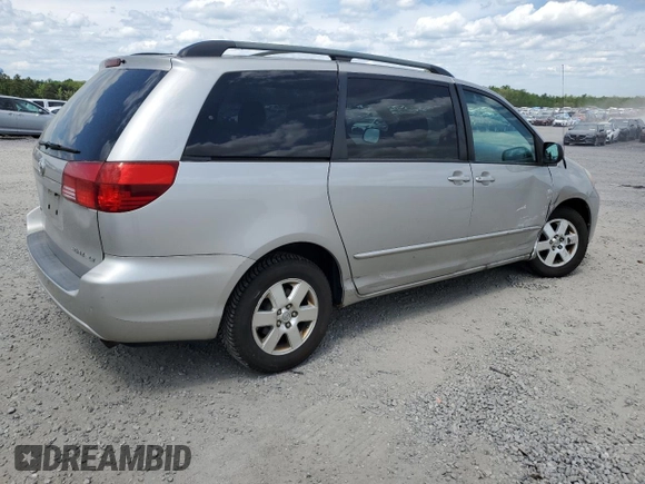 2005 Toyota Sienna CE with VIN 5TDZA23C55S355501, listed as a Copart auction lot 54168415 with 176,844 mi miles and Salvage Title. Bid and sale history available at DreamBid. Image 3.