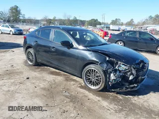 2015 Mazda 3 i SV with VIN JM1BM1T72F1244201, listed as a IAAI auction lot 41425492 with 151,362 mi miles. Bid and sale history available at carsss.com. Image 1.