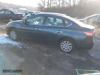 2015 Nissan Sentra S with VIN 3N1AB7AP5FY214566, listed as a IAAI auction lot 41413042 with 129,166 mi miles. Bid and sale history available at carsss.com. Image 3.