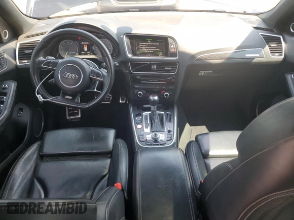 2017 Audi SQ5 Premium Plus with VIN WA1CCAFP7HA002360, listed as a Copart auction lot 65685024 with 130,385 mi miles and Clean Title. Bid and sale history available at carsss.com. Image 8.