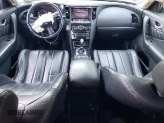 2012 Infiniti FX with VIN JN8AS1MU7CM120767, listed as a Copart auction lot 70097224 with 161,544 mi miles and Salvage Title. Bid and sale history available at DreamBid. Image 8.
