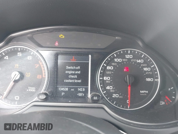 2011 Audi Q5 Premium Plus with VIN WA1LFAFP1BA102761, listed as a IAAI auction lot 42138308 with 134,538 mi miles and . Bid and sale history available at DreamBid. Image 7.