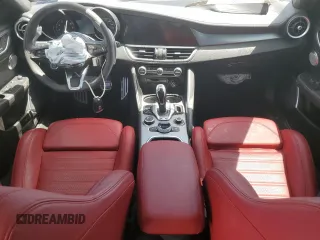 2022 Alfa Romeo Giulia Ti with VIN ZARFAMBNXN7665158, listed as a Copart auction lot 67819884 with 0 mi miles and Salvage Title. Bid and sale history available at carsss.com. Image 8.