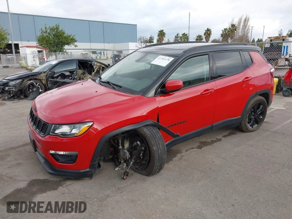 2021 Jeep Compass Latitude с VIN 3C4NJDBB4MT603079, выставлен на аукционе IAAI как лот 41783278 с пробегом 65 328 миль миль и . История ставок и продаж доступна на DreamBid. Изображение 2.