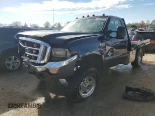 2000 Ford Super Duty F-250 XL with VIN 1FTNF21F6YEC44947, listed as a Copart auction lot 74384273 with 352,251 mi miles and Salvage Title. Bid and sale history available at carsss.com. Image 1.