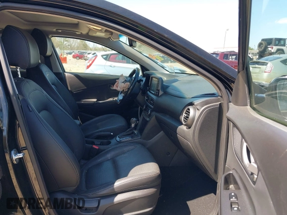 2018 Hyundai Kona Ultimate with VIN KM8K53A58JU123279, listed as a IAAI auction lot 41898010 with 60,002 mi miles. Bid and sale history available at carsss.com. Image 5.