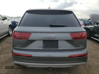 2017 Audi Q7 Premium Plus with VIN WA1LAAF71HD051350, listed as a Copart auction lot 53358465 with 64,189 mi miles and Salvage title. Bid and sale history available at DreamBid. Image 6.
