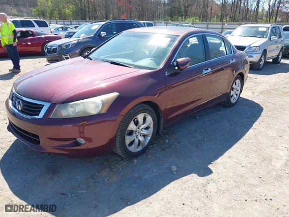 2009 Honda Accord Sdn EX-L with VIN 1HGCP36869A032287, listed as a IAAI auction lot 41875270 with 273,083 mi miles. Bid and sale history available at carsss.com. Image 2.