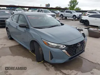 2024 Nissan Sentra SR with VIN 3N1AB8DVXRY296542, listed as a IAAI auction lot 42206690 with 19,037 mi miles and . Bid and sale history available at DreamBid. Image 1.