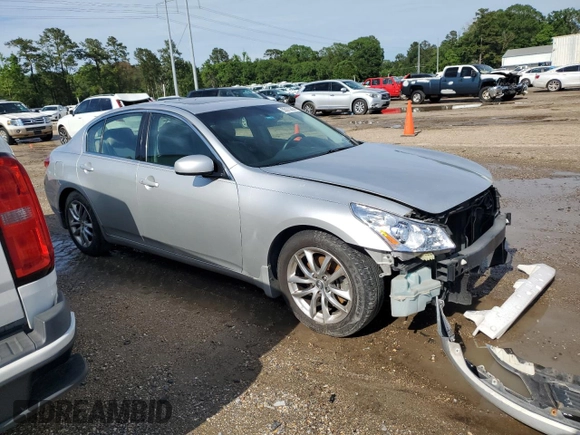 2008 Infiniti G35 Journey with VIN JNKBV61E68M217269, listed as a Copart auction lot 55073805 with 206,684 mi miles and Salvage Title. Bid and sale history available at DreamBid. Image 4.