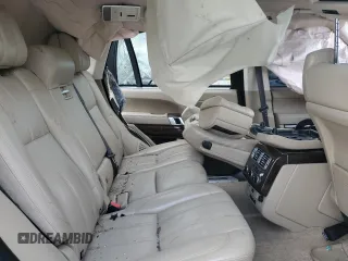 2014 Land Rover Range Rover Supercharged with VIN SALGS3TF9EA193947, listed as a Copart auction lot 89169615 with Not provided miles and Salvage title. Bid and sale history available at DreamBid. Image 11.