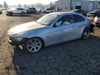 2007 BMW 3 Series 335i with VIN WBAWB73537PV82615, listed as a Copart auction lot 88276155 with 128,843 mi miles and Salvage Title. Bid and sale history available at carsss.com. Image 1.