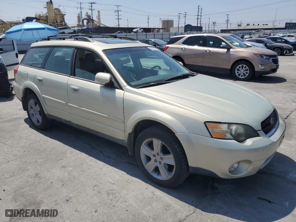 2005 Subaru Legacy Wagon (Natl) Outback R L.L. Bean Edition with VIN 4S4BP86C354380581, listed as a Copart auction lot 54237695 with 134,504 mi miles and Salvage Title. Bid and sale history available at carsss.com. Image 4.