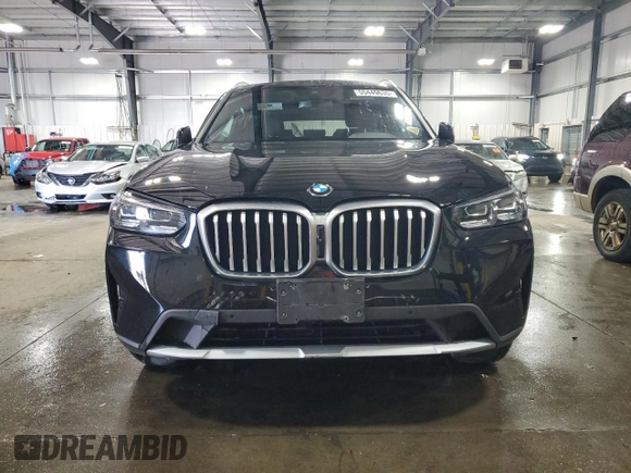 2024 BMW X3 xDrive30i z VIN 5UX53DP05R9U80683, wystawiony jako Copart lot #55449635 z przebiegiem 17 540 mil mil oraz Szkoda całkowita • Salvage title. Historia ofert i sprzedaży dostępna na DreamBid. Obrazek 5.