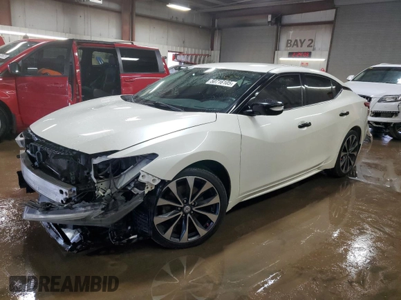 2016 Nissan Maxima SL with VIN 1N4AA6AP4GC432167, listed as a Copart auction lot 50716105 with 167,362 mi miles and Salvage Title. Bid and sale history available at DreamBid. Image 1.
