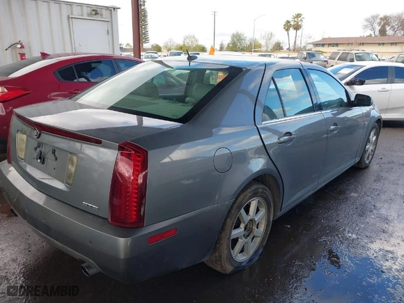 2005 Cadillac STS with VIN 1G6DW677X50185643, listed as a IAAI auction lot 41730111 with NaN miles. Bid and sale history available at carsss.com. Image 4.