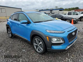 2020 Hyundai Kona Ultimate with VIN KM8K53A50LU561670, listed as a Copart auction lot 73476464 with 60,270 mi miles and Salvage Title. Bid and sale history available at carsss.com. Image 4.