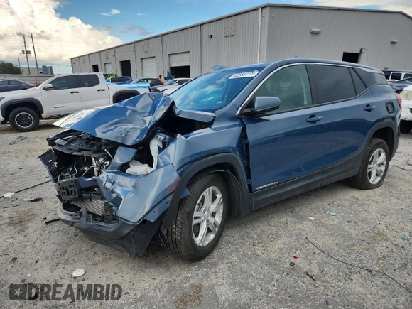 2024 GMC Terrain SLE with VIN 3GKALTEG4RL366051, listed as a Copart auction lot 62989115 with 12,495 mi miles and Clean title. Bid and sale history available at DreamBid. Image 1.