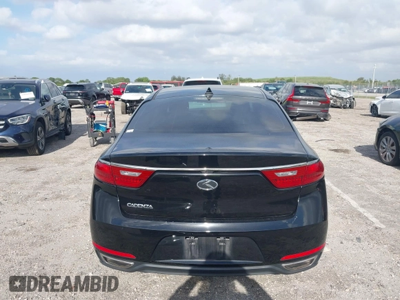 2018 Kia Cadenza Premium with VIN KNALB4J18J5120345, listed as a IAAI auction lot 42079048 with 46,371 mi miles. Bid and sale history available at carsss.com. Image 17.