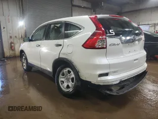 2015 Honda CR-V LX with VIN 5J6RM4H35FL064991, listed as a Copart auction lot 47058565 with 65,948 mi miles and Salvage Title. Bid and sale history available at DreamBid. Image 2.