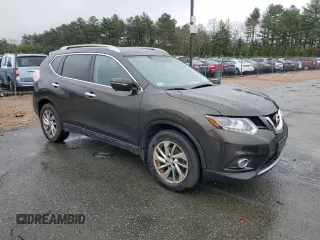 2014 Nissan Rogue SL with VIN 5N1AT2MV3EC866189, listed as a Copart auction lot 51655755 with 198,449 mi miles and Salvage Title. Bid and sale history available at carsss.com. Image 4.
