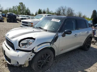 2012 MINI Countryman S with VIN WMWZC5C59CWM11849, listed as a Copart auction lot 54422655 with Not Provided miles and Salvage Title. Bid and sale history available at DreamBid. Image 1.