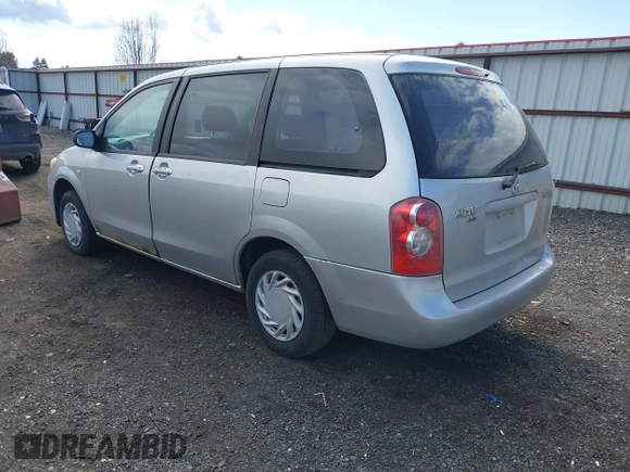 2005 Mazda MPV LX with VIN JM3LW28A150551864, listed as a IAAI auction lot 41922850 with 247,930 mi miles. Bid and sale history available at carsss.com. Image 3.
