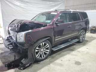 2017 GMC Yukon Denali with VIN 1GKS2CKJ8HR297864, listed as a Copart auction lot 49134005 with 84,179 mi miles and Salvage Title. Bid and sale history available at carsss.com. Image 1.