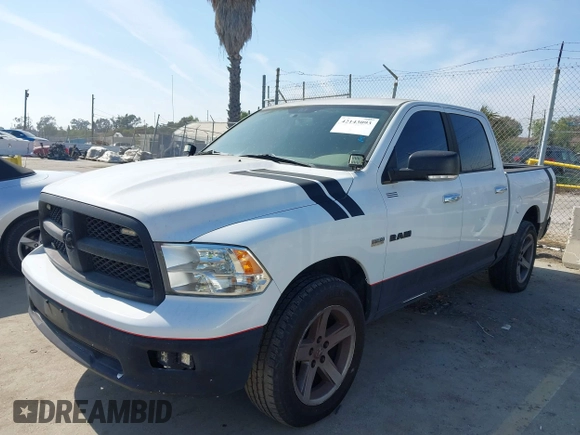 2010 Dodge 1500 SLT with VIN 1D7RB1CT8AS241944, listed as a IAAI auction lot 42143093 with 183,829 mi miles and . Bid and sale history available at carsss.com. Image 17.