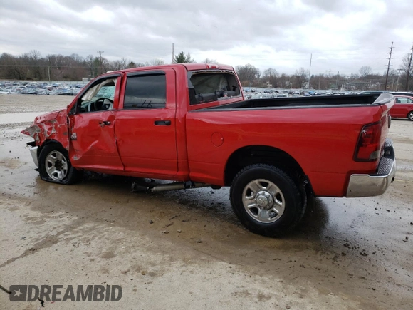 2014 Ram 2500 Tradesman with VIN 3C6TR5CT6EG277381, listed as a Copart auction lot 42653334 with Not provided miles and Non repairable. Bid and sale history available at DreamBid. Image 2.