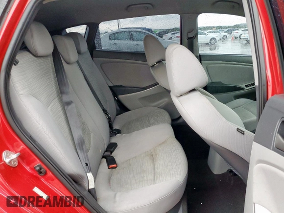 2017 Hyundai Accent SE with VIN KMHCT5AEXHU316064, listed as a Copart auction lot 55695365 with 190,703 mi miles and Salvage Title. Bid and sale history available at DreamBid. Image 10.