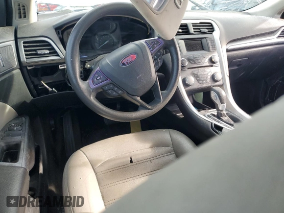 2015 Ford Fusion S Hybrid with VIN 3FA6P0UU6FR157842, listed as a Copart auction lot 83024044 with 0 mi miles and Salvage Title. Bid and sale history available at carsss.com. Image 8.