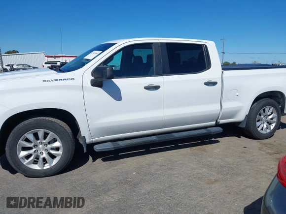 2019 Chevrolet Silverado 1500 Custom with VIN 1GCPWBEF2KZ349181, listed as a IAAI auction lot 41910004 with 98,910 mi miles. Bid and sale history available at carsss.com. Image 14.