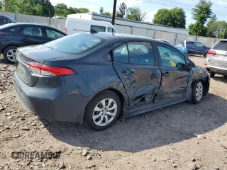 2024 Toyota Corolla LE with VIN 5YFB4MDE6RP109947, listed as a Copart auction lot 61625585 with 12,509 mi miles and Salvage title. Bid and sale history available at DreamBid. Image 3.