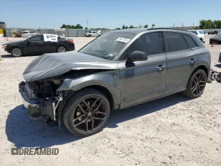 2018 Audi SQ5 Prestige with VIN WA1C4AFY4J2125961, listed as a Copart auction lot 49073974 with 52,442 mi miles and . Bid and sale history available at DreamBid. Image 1.