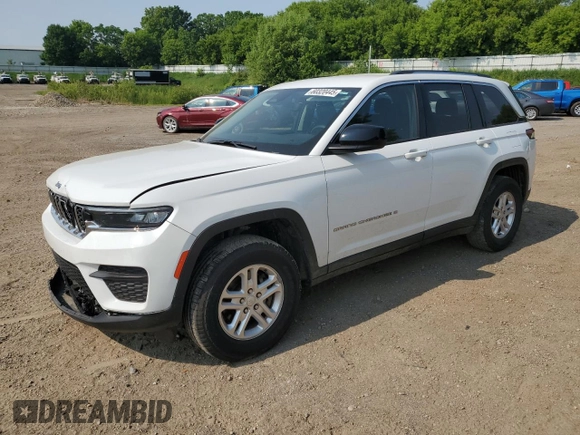 2022 Jeep Grand Cherokee Laredo with VIN 1C4RJHAG7N8614129, listed as a Copart auction lot 60320445 with 19,201 mi miles and Salvage title. Bid and sale history available at DreamBid. Image 1.