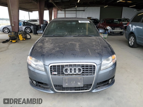 2007 Audi A4 with VIN WAUEF48HX7K031192, listed as a Copart auction lot 60358095 with 107,739 mi miles and Clean title. Bid and sale history available at DreamBid. Image 5.