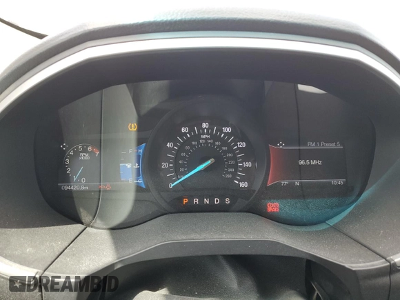 2017 Ford Edge SEL with VIN 2FMPK3J82HBB56254, listed as a Copart auction lot 49453975 with 94,420 mi miles and Salvage Title. Bid and sale history available at carsss.com. Image 9.