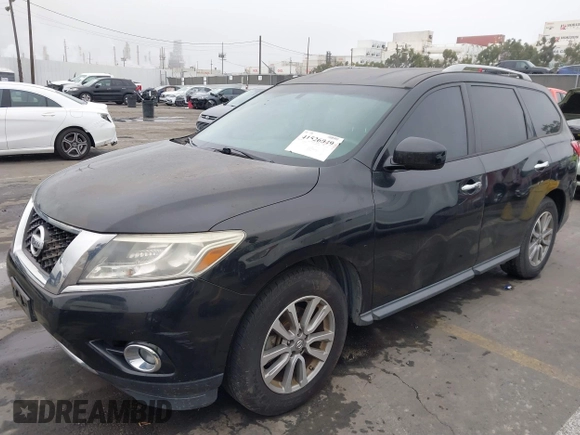 2016 Nissan Pathfinder S with VIN 5N1AR2MNXGC637753, listed as a IAAI auction lot 41526049 with 119,409 mi miles and . Bid and sale history available at DreamBid. Image 18.