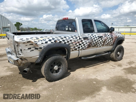 2005 Dodge 2500 SLT с VIN 3D7KS28C75G858085, выставлен на аукционе Copart как лот 54144345 с пробегом 265 815 миль миль и Списание • Salvage title. История ставок и продаж доступна на DreamBid. Изображение 3.