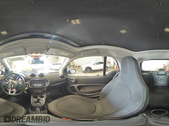 2016 Smart fortwo Passion with VIN WMEFJ5DA1GK076351, listed as a Copart auction lot 48935285 with 45,277 mi miles and Non Repairable. Bid and sale history available at DreamBid. Image 14.