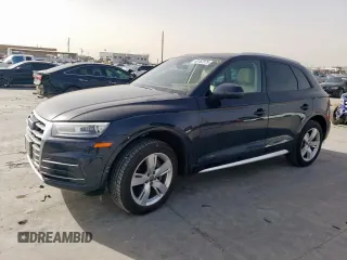 2018 Audi Q5 Premium with VIN WA1ANAFYXJ2078763, listed as a Copart auction lot 49162375 with 115,243 mi miles and Salvage Title. Bid and sale history available at DreamBid. Image 1.