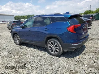 2020 GMC Terrain SLT z VIN 3GKALPEX0LL194034, wystawiony jako Copart lot #58690205 z przebiegiem 44 760 mil mil oraz Szkoda całkowita • Salvage title. Historia ofert i sprzedaży dostępna na DreamBid. Obrazek 2.